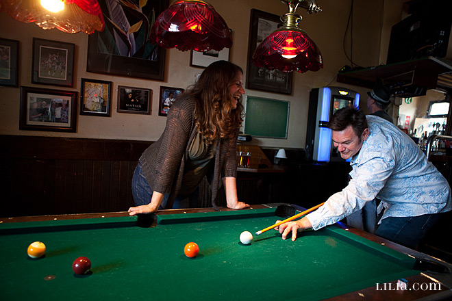 Pool Table Engagement Session