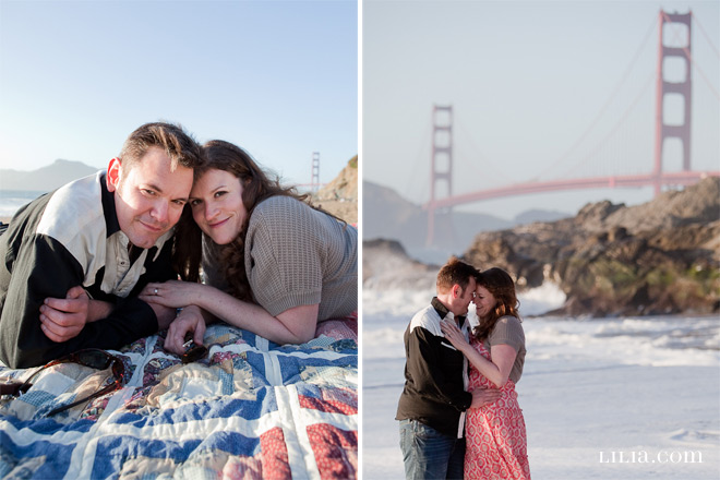 Baker Beach Engagement Session