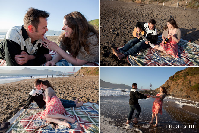Baker Beach Engagement Session