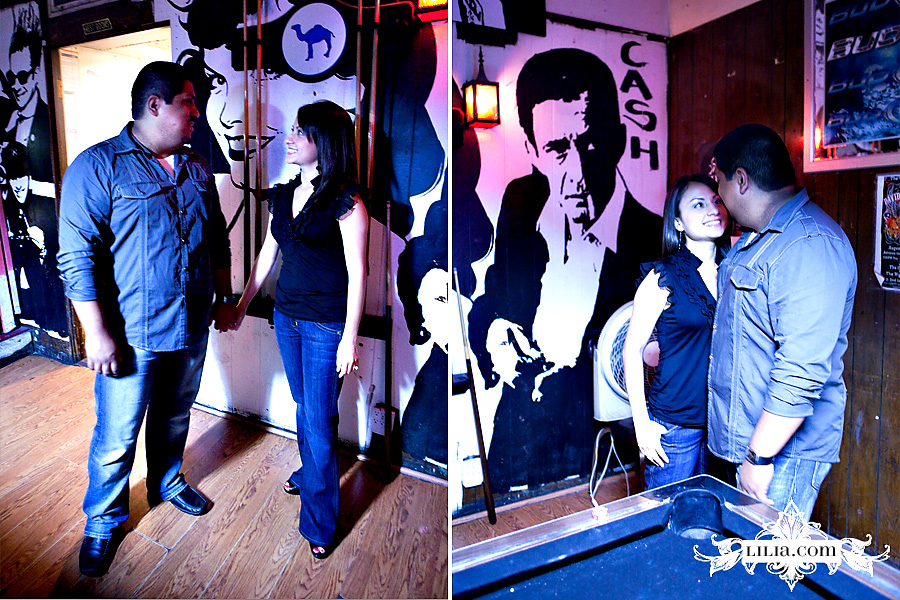 San Jose Cinebar Engagement Session