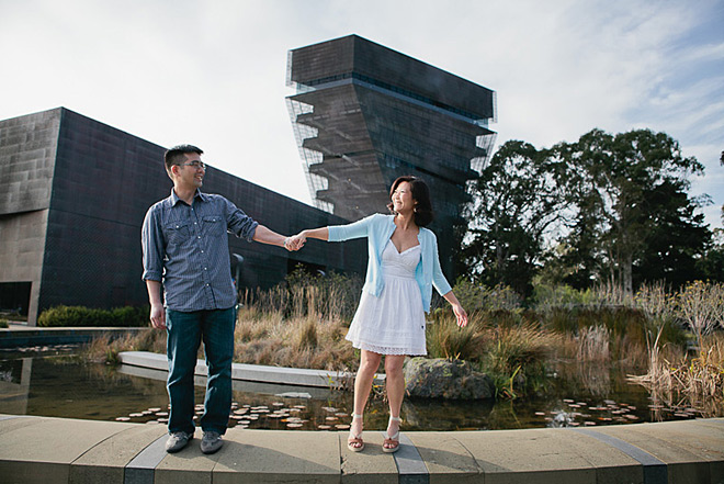 De Young Museum Engagement Session