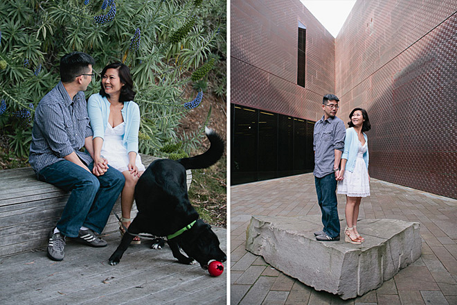 De Young Museum Engagement Session
