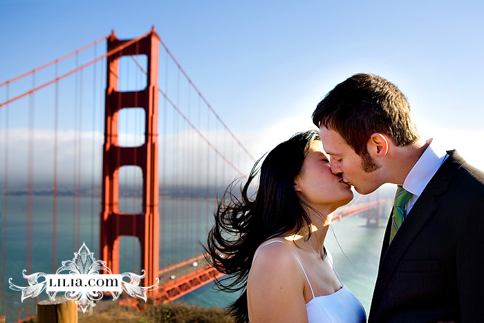 Golden Gate Bride engagement session