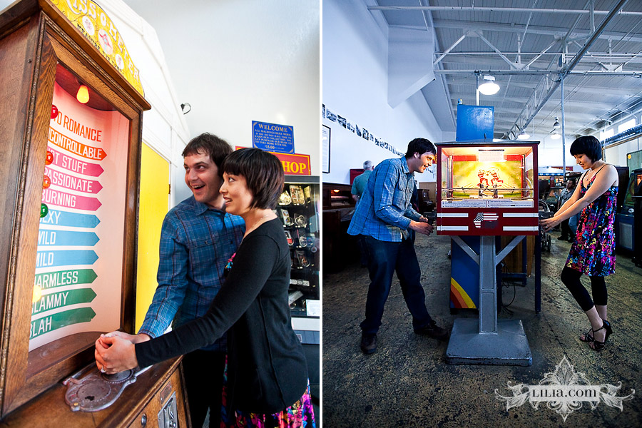 Musee Mecanique Engagement Session