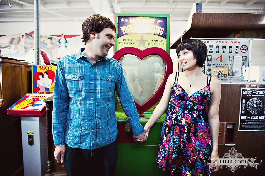 Musee Mecanique Engagement Session
