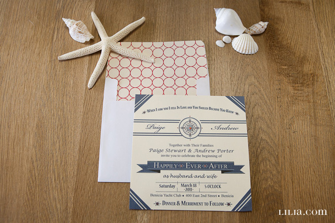 Nautical Theme Wedding
