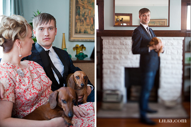 Oakland Engagement Session, Couple with their Dogs