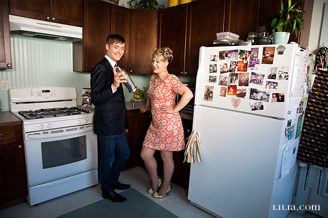 Kitchen Engagement Session