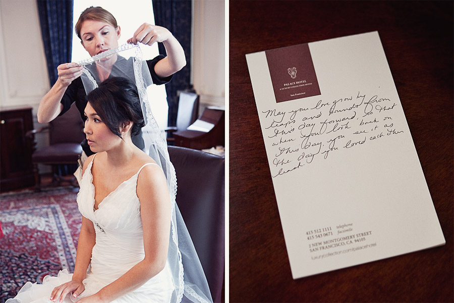 Palace Hotel Wedding