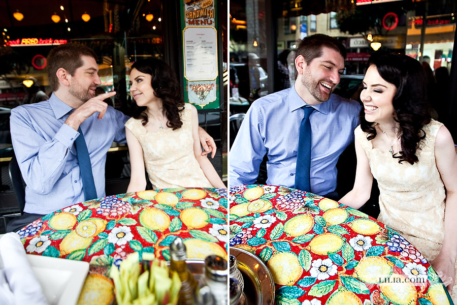 San Francisco Record Store Wedding Portraits