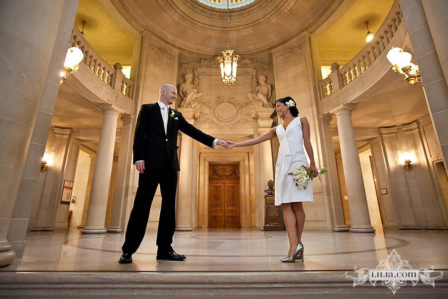 San Francisco City Hall wedding photographer