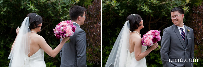 Bride and Groom First Look