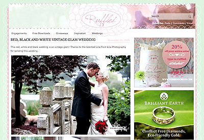 Ruffled vintage, vintage, and eco-friendly weddings