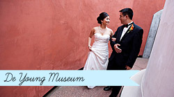 De Young Museum Wedding / Modern Museum Wedding