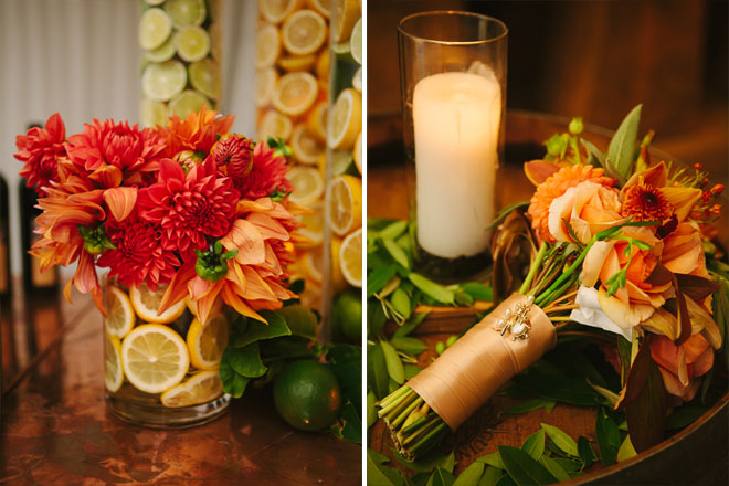 top Autumn wedding ideas, fall bridal bouquet